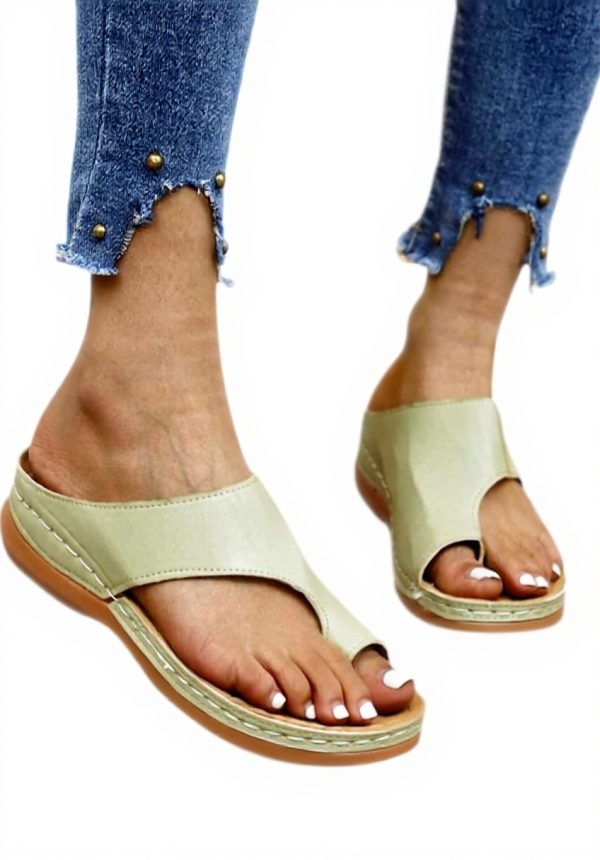 Ciabatte estive donna zeppa ortopediche sandali plateau