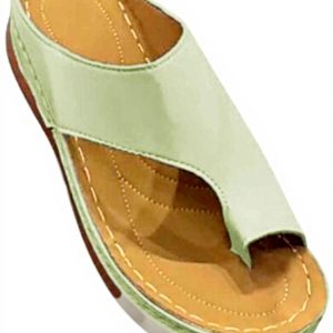 Ciabatte estive donna zeppa ortopediche sandali plateau