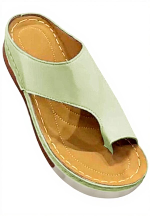 Ciabatte estive donna zeppa ortopediche sandali plateau