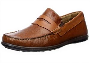 Mocassini Uomo Florsheim Intrepid Moc Toe Pelle Cognac