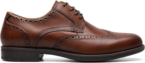 Scarpe stringate uomo Florsheim Medfield pelle cognac Oxford-2