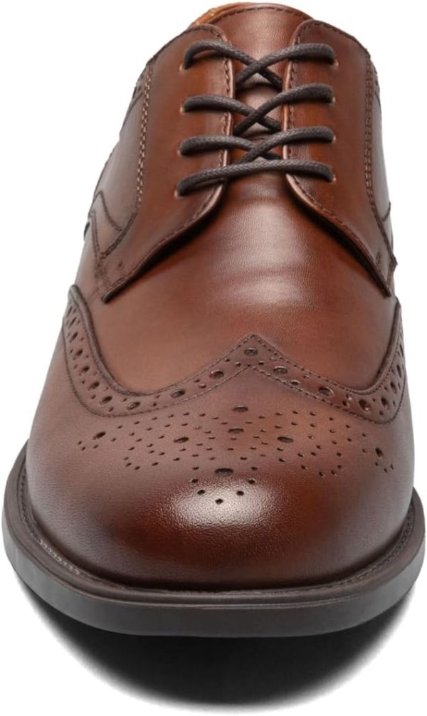 Scarpe stringate uomo Florsheim Medfield pelle cognac Oxford-1