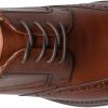 Scarpe stringate uomo Florsheim Medfield pelle cognac Oxford-5