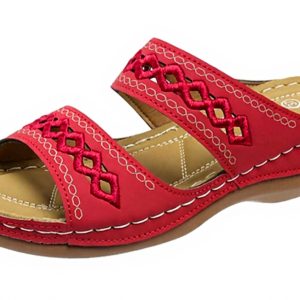 Ciabatte Donna Zeppa Pantofole Estive Comode Plantare