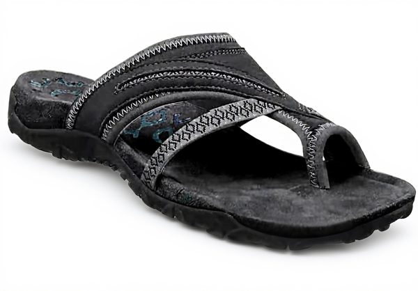 Sandali donna ortopedici antiscivolo plantare infradito leo