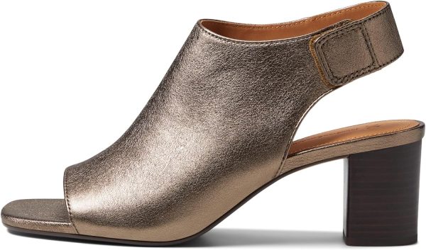 Stivaletti punta aperta Johnston Murphy Evelyn pelle-3