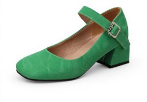 Pumps Donna Tacco Basso Mary Jane Scarpe Eleganti Fibbia