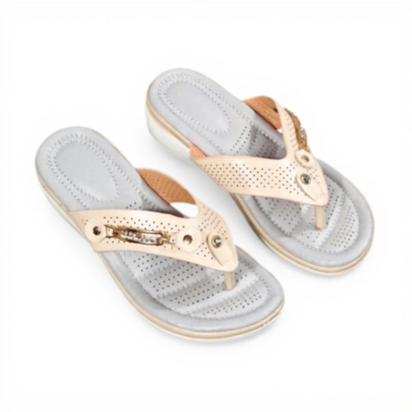 Sandali da donna plateau plantare morbido infradito estivi