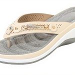 Sandali da donna plateau plantare morbido infradito estivi