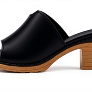 Sandali da donna con tacco eleganti chiusi trekking