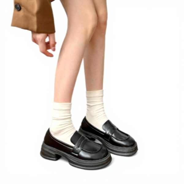 Scarpe Mary Jane donna eleganti comode slip-on piattaforma