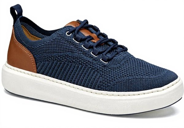 Scarpe da ginnastica uomo Johnston Murphy maglia navy 45 EU