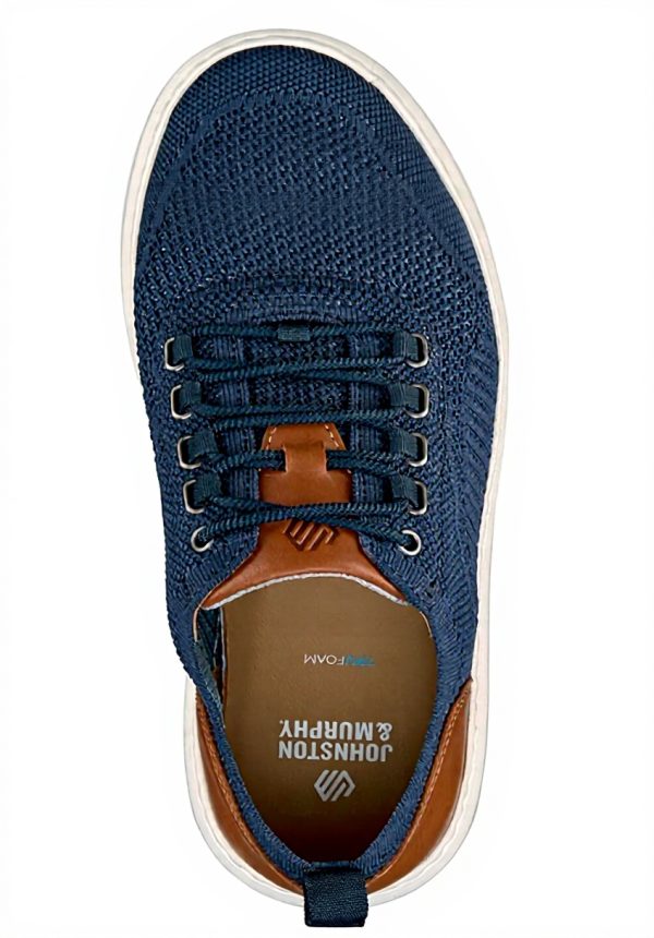 Scarpe da ginnastica uomo Johnston Murphy maglia navy 45 EU