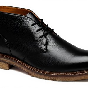 Johnston amp Murphy Calder Chukka Stivali Uomo Pelle Nero