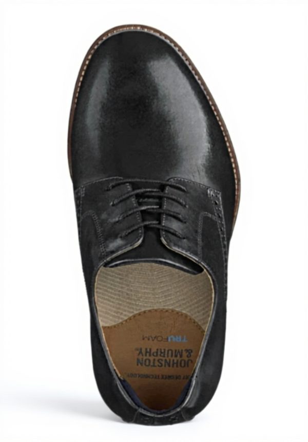Scarpe Johnston Murphy Punta Unita Conard 2.0 Uomo Nero