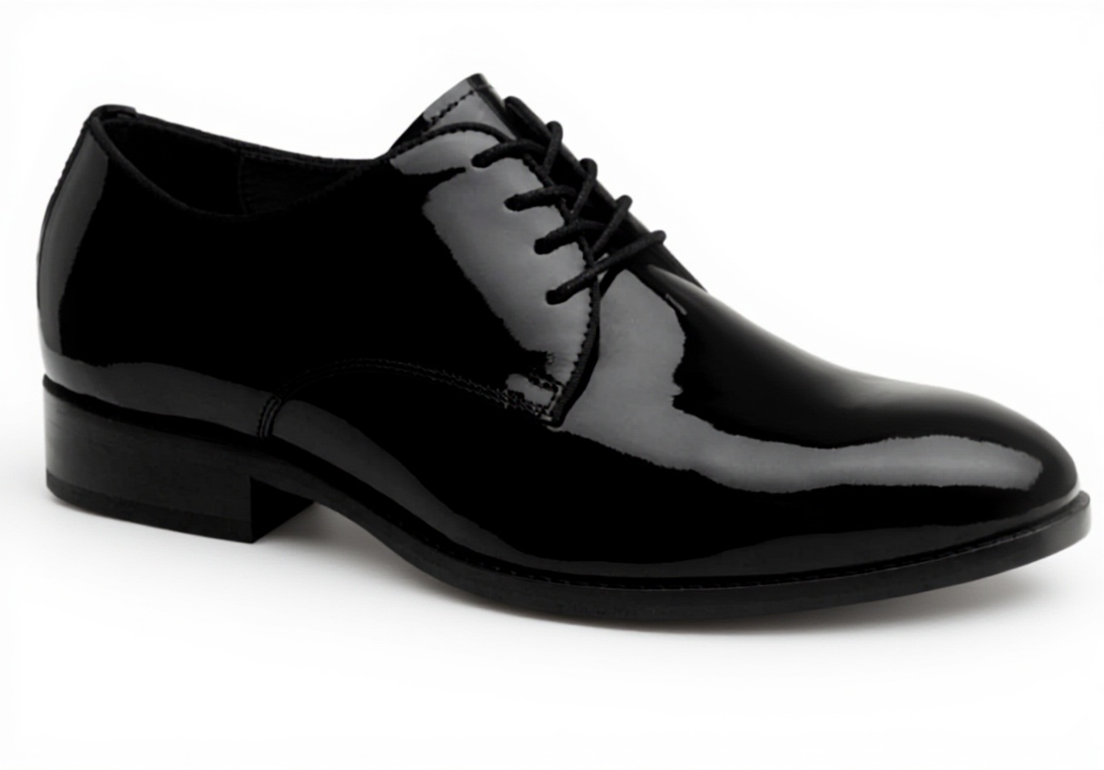 Scarpe stringate vernice nera Johnston Murphy uomo eleganti