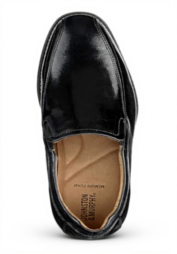 Scarpe stringate basse Johnston Murphy uomo Lewis nero pieno