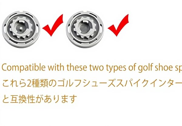 Tacchetti Golf weiemgs 20 Pezzi Acciaio Chiave Inclusa