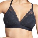 Chantelle reggiseno donna nero spallacci regolabili design-0