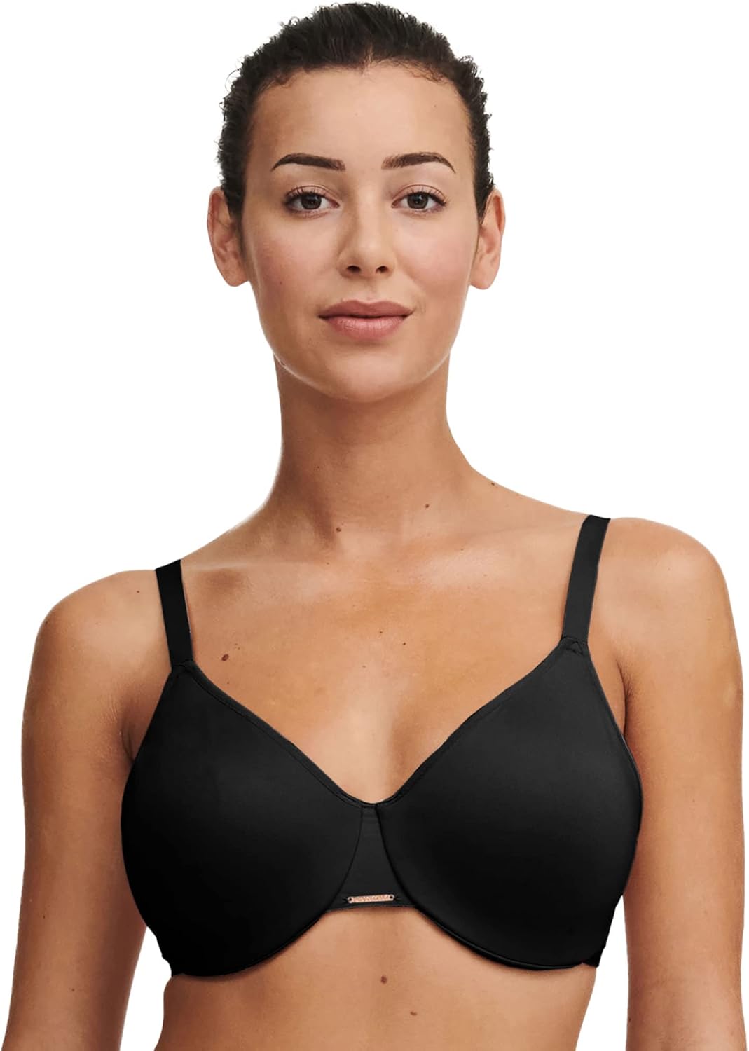 Reggiseno minimizer Chantelle indossato in colore Nero