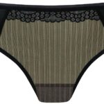Slip donna CHANTELLE Nero Nude confortevole elegante-0