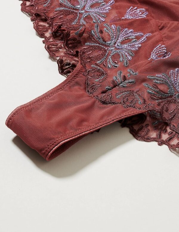 Chantelle Shorty Donna Tulle Ricamo Seducente Taglio Alto-3