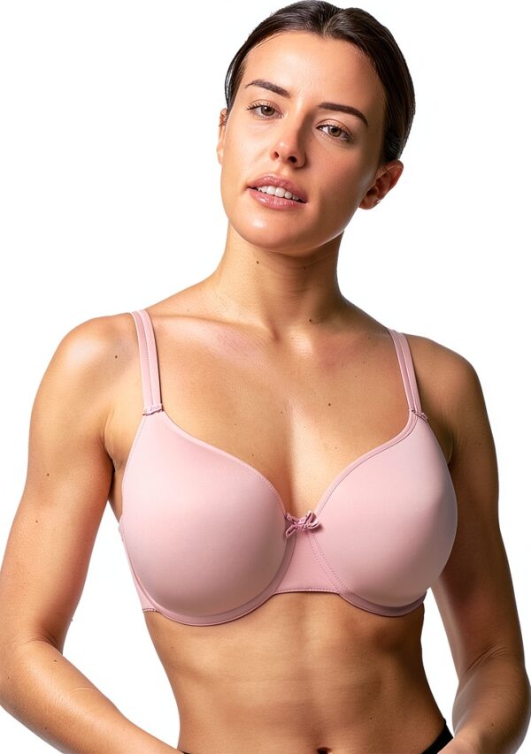 Reggiseno Chantelle Donna Microfibra Memory Foam Rosa-0
