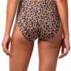Mutandine in vita Epicé Donna Leopard Nude senza cuciture-1