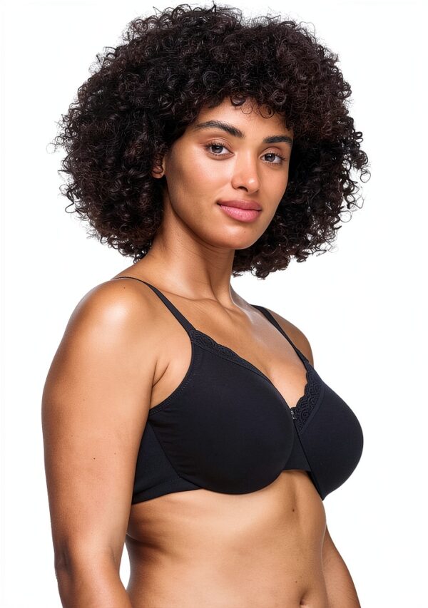 Reggiseno Chantelle Donna Nero Ultra Nude Tazze Modellate-1