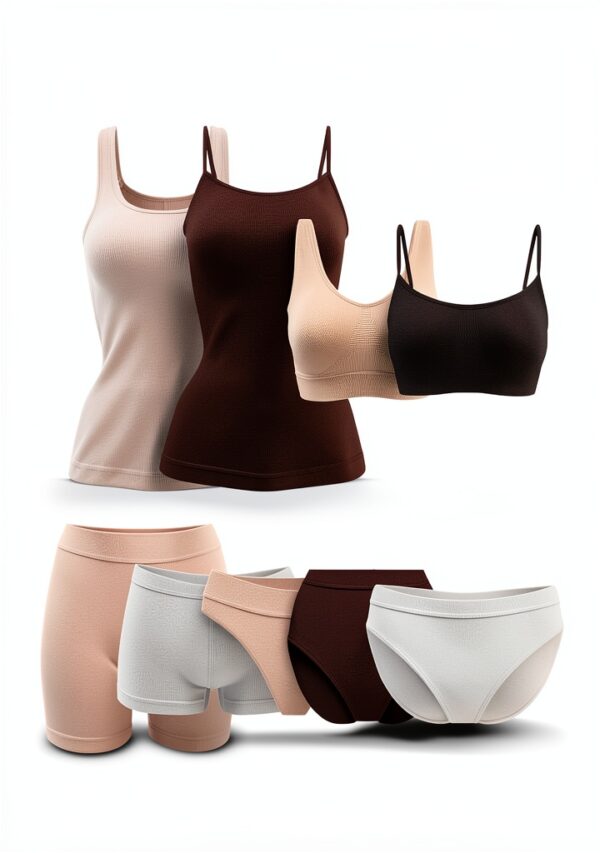 Reggiseno senza ferretto Risalti microfibra seamless donna-6