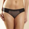 Slip donna CHANTELLE Nero Nude confortevole elegante-1