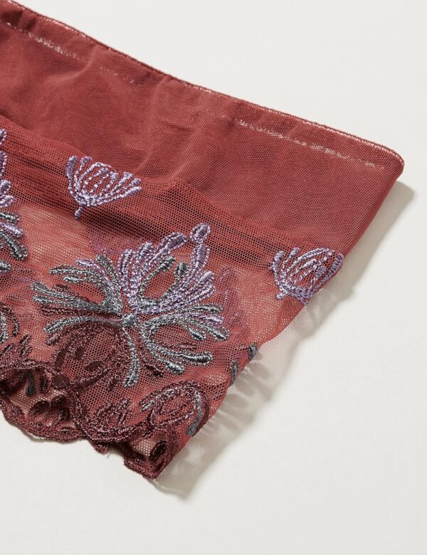 Chantelle Shorty Donna Tulle Ricamo Seducente Taglio Alto-1