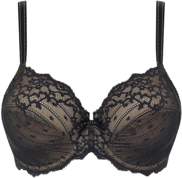 Chantelle Reggiseno Pizzo Donna Ultimate Lift Nero-2