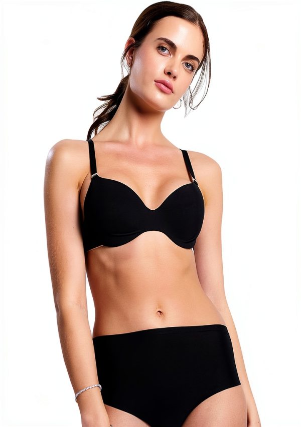 Reggiseno Chantelle Nero Smooth Flex Donna Invisible