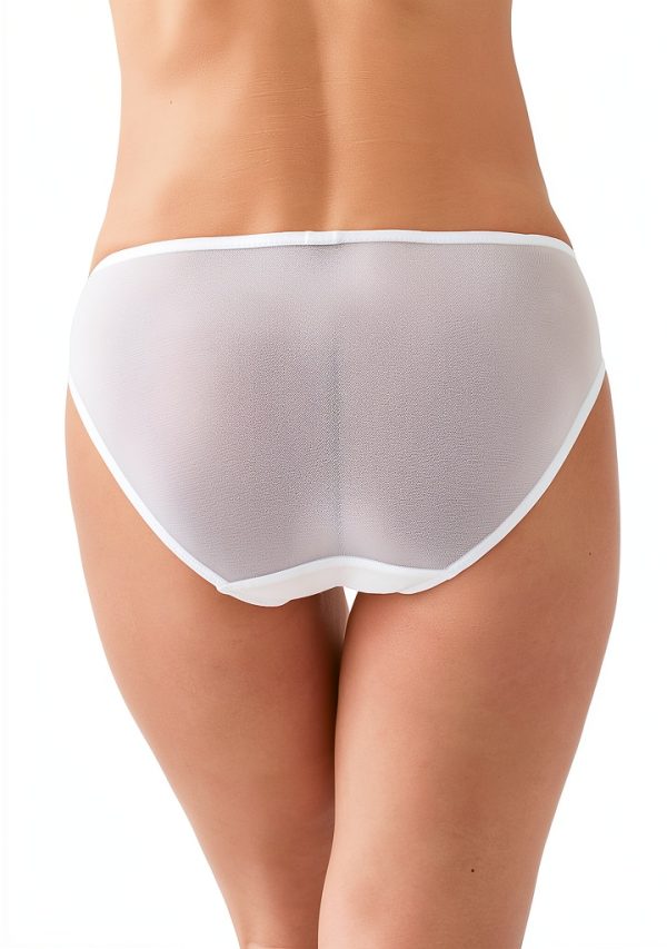 Wacoal Bikini in Pizzo Donna Mutande Lingerie Nero Bianco