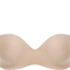 Chantelle reggiseno cinturino alto foderato silicone beige-4