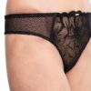 Maglietta Donna Floreale Nylon Elastam Nero XL C12M90-2