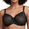 Chantelle Reggiseno Pizzo Donna Ultimate Lift Nero-3