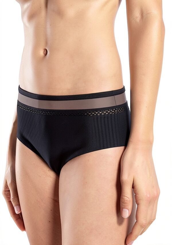 Pantaloncini coprenti nero Chantelle comfort invisibile-2