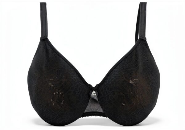 Chantelle Reggiseno C Magnifique Nero Moda Donna-7