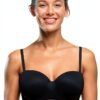 Chantelle Reggiseno Nero Convertibile Senza Spalline Donna-2