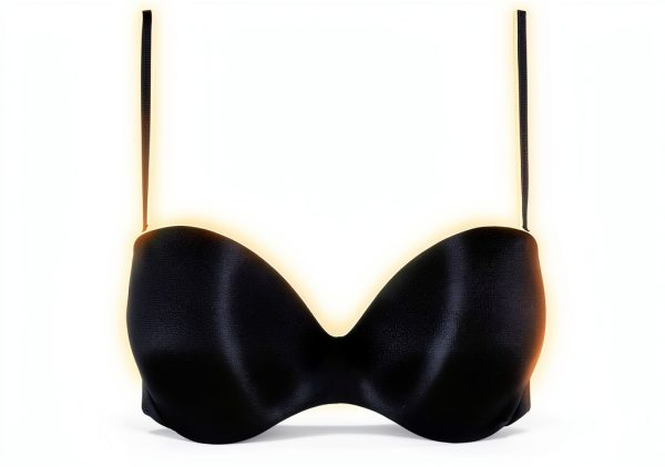 Reggiseno a Fascia Chantelle Donna Nero Avorio Lingerie