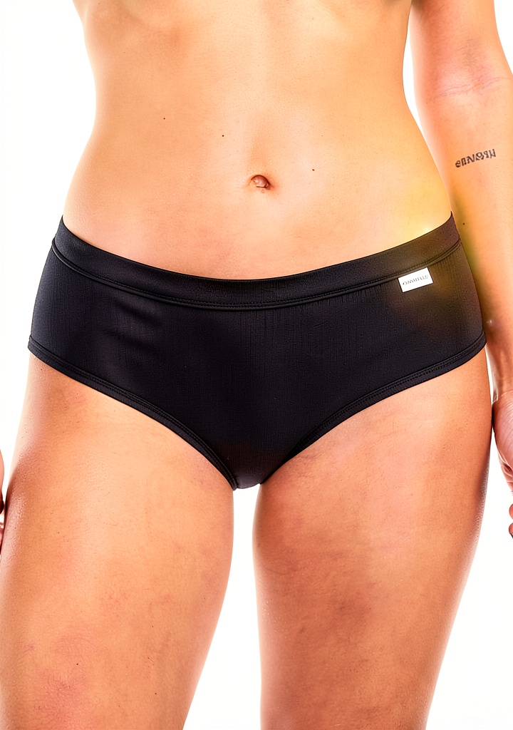 'Chantelle culotte hipster in cotone indossate su figura femminile'