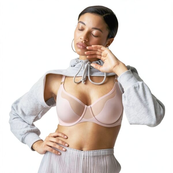 Reggiseno Chantelle senza cuciture donna Nude Blush-3