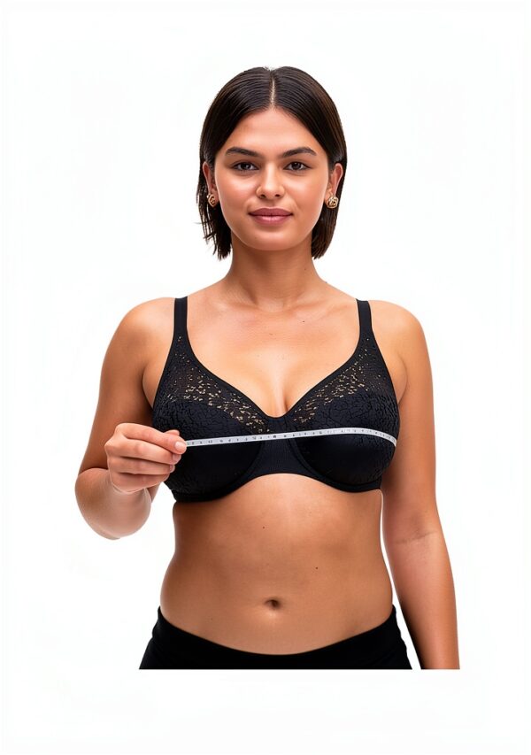 Chantelle Reggiseno Rive Gauche Pizzo Copertura Completa-4