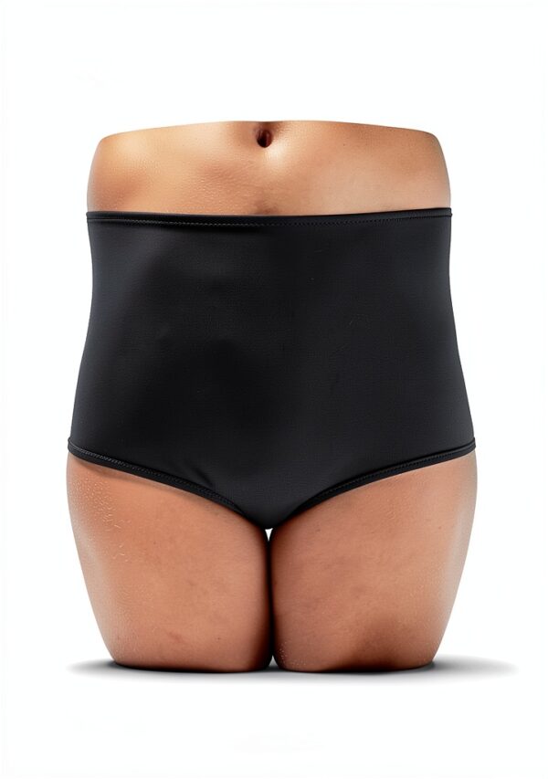 Chantelle Assorbente Donna Nero Cotone Biologico Lavabile-2