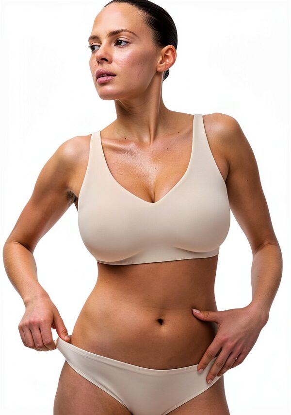 Reggiseno senza ferretto Chantelle donna morbido scollatura-5