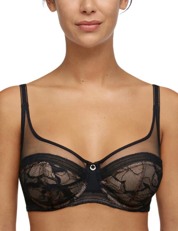 Reggiseno Chantelle pizzo ferretto donna nylon elastan-3