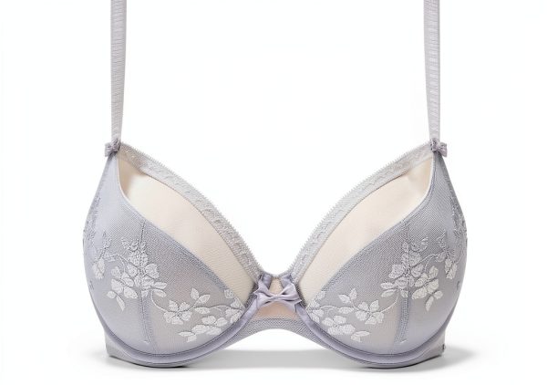 Reggiseno Basic Chantelle Donna Grigio Perla Chiusura Gancio