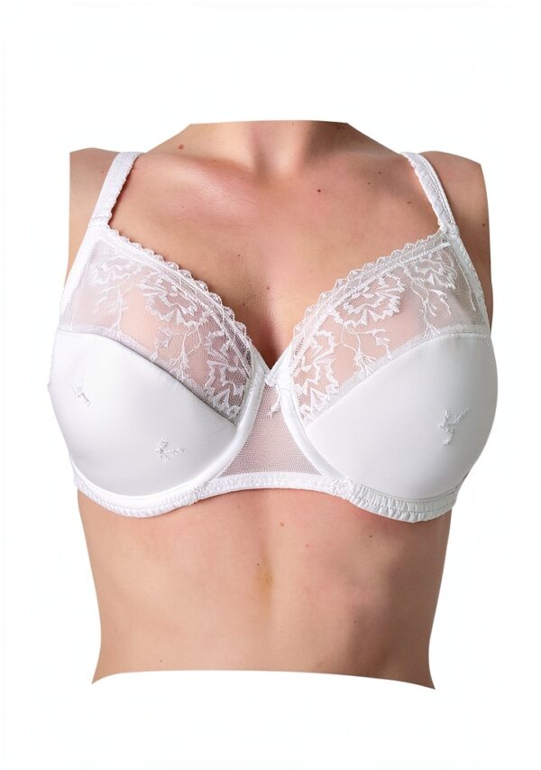 Reggiseno Chantelle donna ferretto lattice coppe ricamo-2